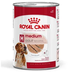 ROYAL CANIN MEDIUM ADULT PATE’ UMIDO PER CANE 410GR (scadenza 07-03-2026)