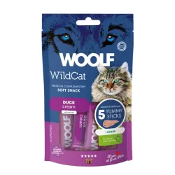 Woolf Wildcat Cream Anatra e Erba Gatta (5x14gr)