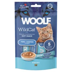 Woolf Wildcat Cream Tonno e Merluzzo (5x14gr)