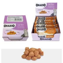 ORAZIO BUTCHER SOFT BITES - Pollo e formaggio (bustina da 10gr)_(scadenza 30-03-2026)