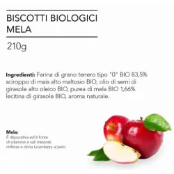 MARIE LA PASTICCERA BISCOTTI BIOLOGICI ALLA MELA 210GR