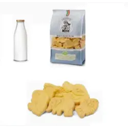 MARIE LA PASTICCERA BISCOTTI VEGETALI ANIMALETTI MIX (LATTE) 400 GR