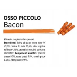 MARIE LA PASTICCERA BISCOTTI VEGETALI OSSO PICCOLO AL BACON 400 GR