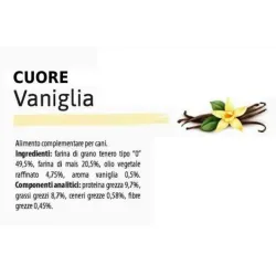 MARIE LA PASTICCERA BISCOTTI VEGETALI CUORE ALLA VANIGLIA 400 GR