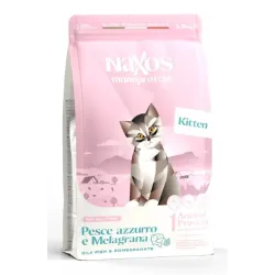 Naxos Monoprotein Kitten Pesce azzurro e melagrana – 1,5Kg