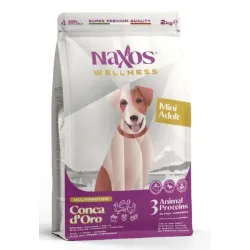 Naxos Adult Cane Mini Conca d'oro (Anatra, pollo e tacchino) – 2Kg