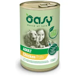 Oasy Wet Dog LIFESTAGE - ADULT Patè Pollo - Lattina 400 gr