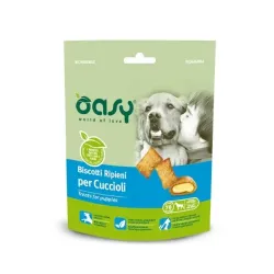 Oasy Snack Dog - BISCOTTI ripieni per CUCCIOLI 70 gr