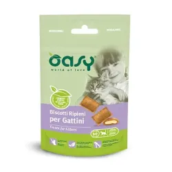Oasy Snack Cat - BISCOTTI ripieni per GATTINI 60 gr