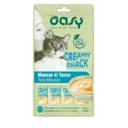 Oasy Snack Cat - CREAMY SNACK TONNO (4X15gr)