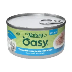 Oasy Wet Cat Natury Soft Jelly - TONNETTO CON PESCE OCEANICO - Lattina 150 gr