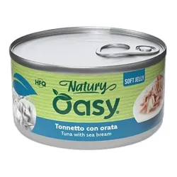 Oasy Wet Cat Natury Soft Jelly - TONNETTO CON ORATA - Lattina 150 gr