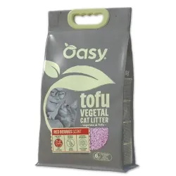 Oasy Lettiera Vegetale - TOFU RED BERRIES 6 Litri