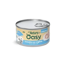 Oasy Wet Cat Natury Cooking Broth - TONNETTO CON SOGLIOLA - Lattina 85 gr