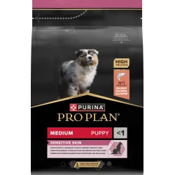 Purina Pro Plan Medium Puppy Sensitive Skin Salmone – 3Kg