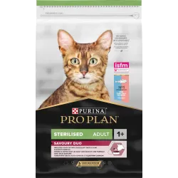 Purina Pro Plan Adult Cat Sterilised Savoury Duo - Merluzzo/Trota