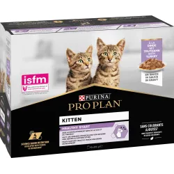 Purina Pro Plan Multipack Bustine Kitten Healthy Start - Pezzetti Tacchino In Salsa – (10 x 85gr)