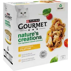 Purina Gourmet Multipack Nature's Creations Filettini (8 x 85gr)