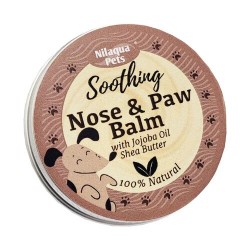 Nilaqua Balsamo lenitivo per naso e zampe con olio di jojoba e burro di karité - 30 ml