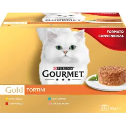 Purina Gourmet Multipack Tortini (24 x 85gr)