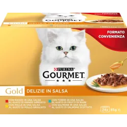 Purina Gourmet Multipack Delizie In Salsa (24 x 85gr)