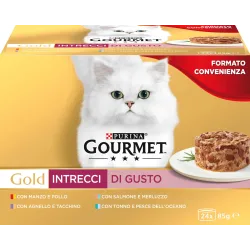 Purina Gourmet Multipack Intrecci Di Gusto (24 x 85gr)