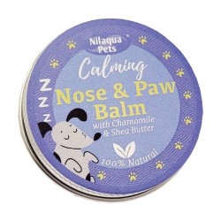 Nilaqua Balsamo Calmante per Naso e Zampe con Camomilla e Burro di Karité - 30 ml
