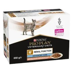 Purina Pro Plan Veterinary Diets Cat Multipack - Renal Advanced Care Salmone (10 x 85gr)