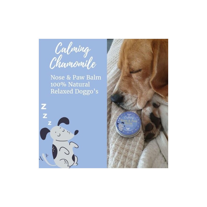 Nilaqua Balsamo Calmante per Naso e Zampe con Camomilla e Burro di Karité - 30 ml