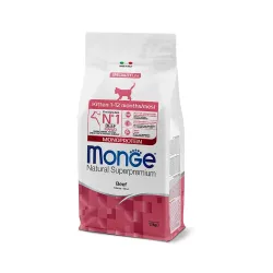 Monge Kitten 1-12M Monoprotein Manzo – 1,5 Kg