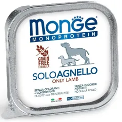 Monge Adult Dog Monoproteico 100% Solo Agnello – 150gr