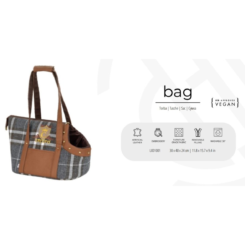 Trasportino/Borsa - CAZO Pet Bag Oxford - 30 × 40 × 24cm