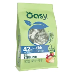 Oasy Dry Cat Original – ADULT STERILIZED PESCE 1,5 kg