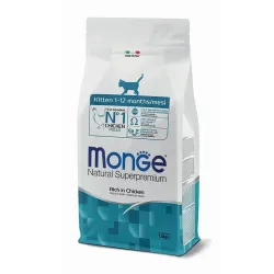 Monge Kitten 1-12M Pollo – 1,5 Kg