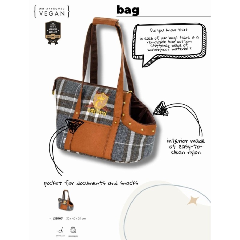 Trasportino/Borsa - CAZO Pet Bag Oxford - 30 × 40 × 24cm