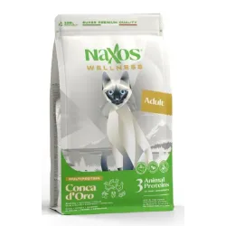 Naxos Crocchette Gatti Adult Conca d'oro (Anatra, pollo e tacchino) – 7Kg