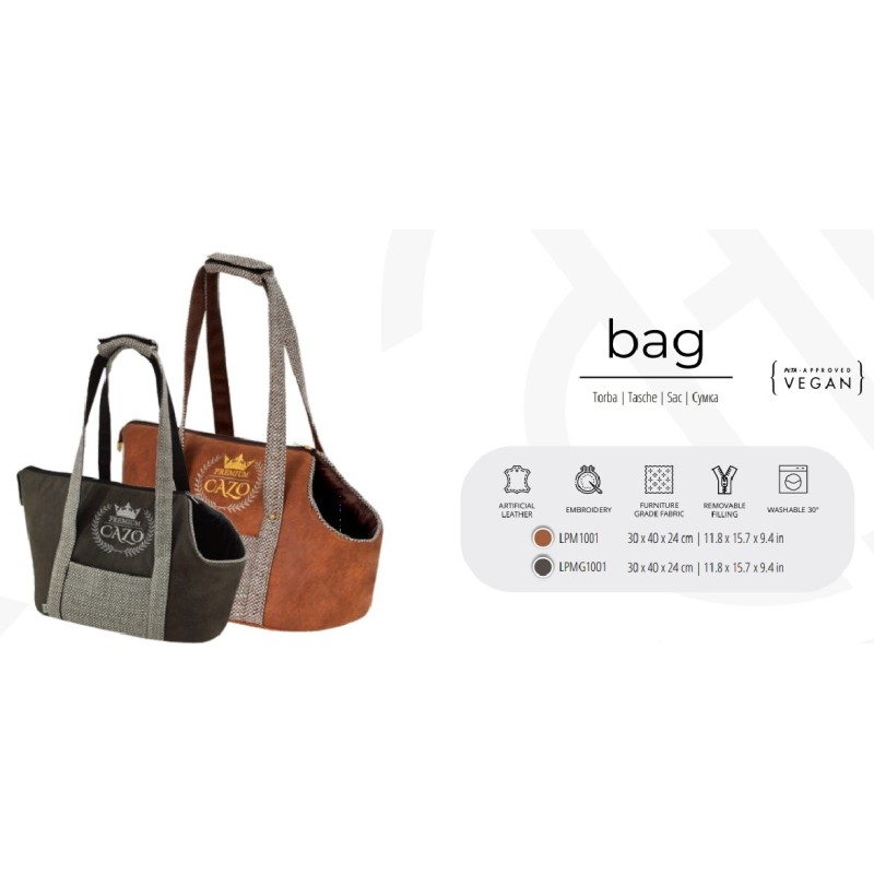 Trasportino/Borsa - CAZO Pet Bag Premium - 30 × 40 × 24cm