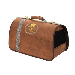 Trasportino Tracolla - CAZO Pet Carrier Premium  - 50 × 27 × 26cm